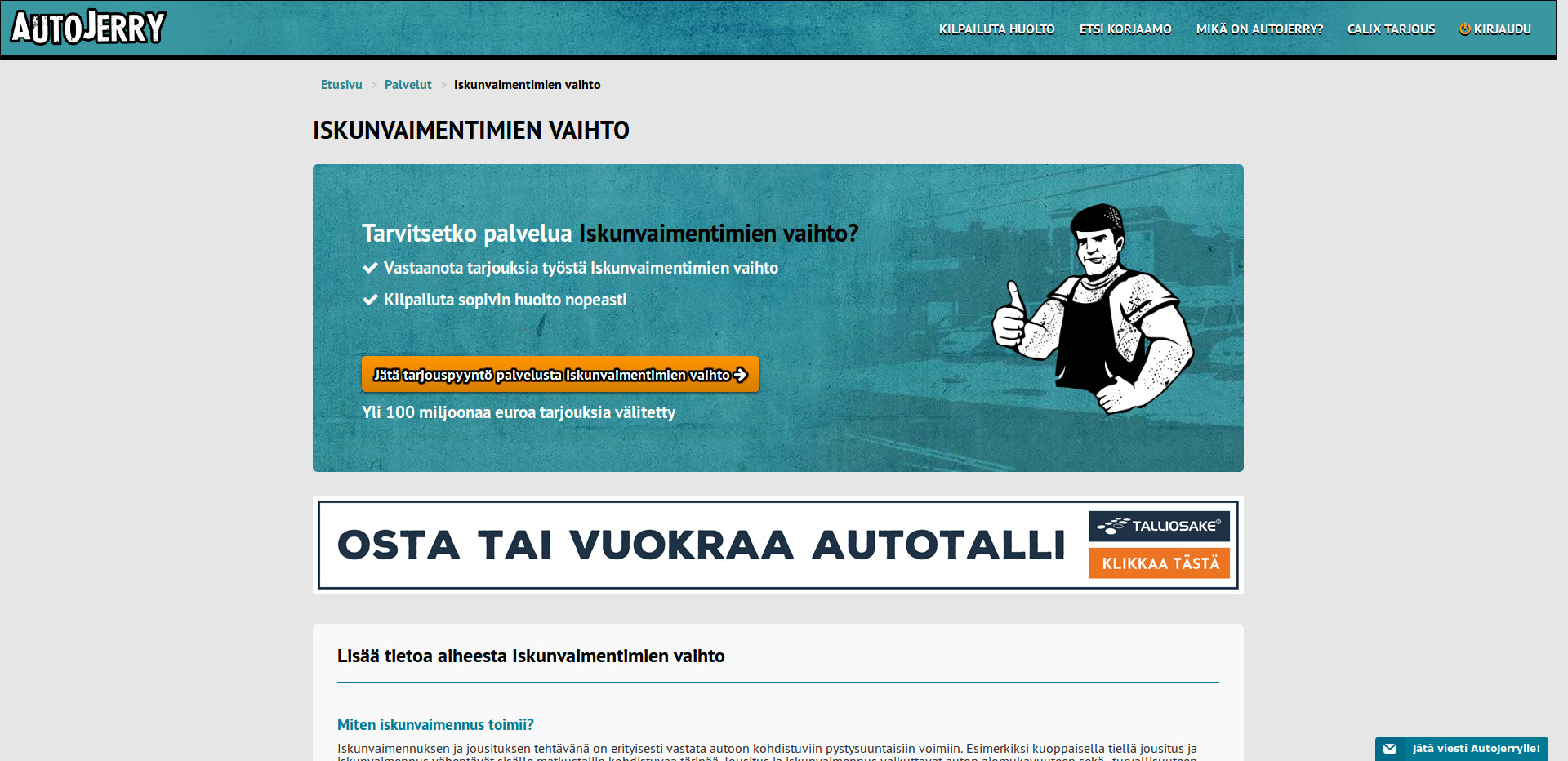 Esimerkkej Mainoksista AutoJerry fi